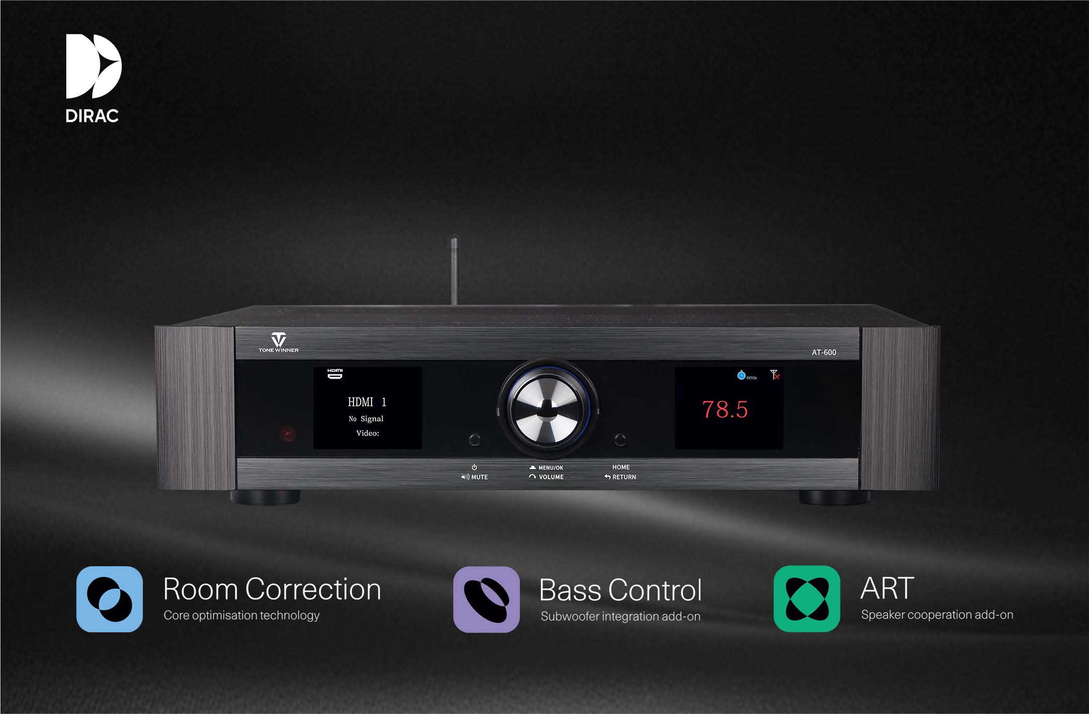 Tonewinner Audio Achieves Dirac Live Certification
